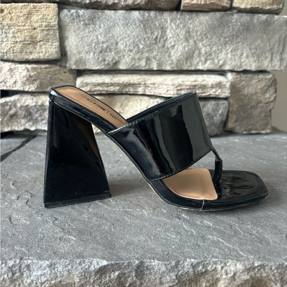 Call It Spring Black Mules - Picture 1 of 6